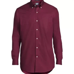 Men's Long Sleeve Buttondown No Iron Broadcloth Shirt