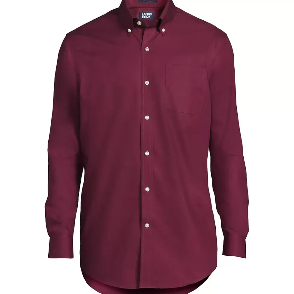 Men's Long Sleeve Buttondown No Iron Broadcloth Shirt