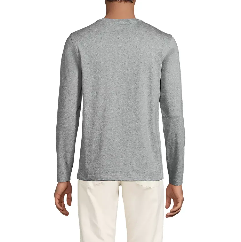 Men's Long Sleeve Cotton Supima Tee