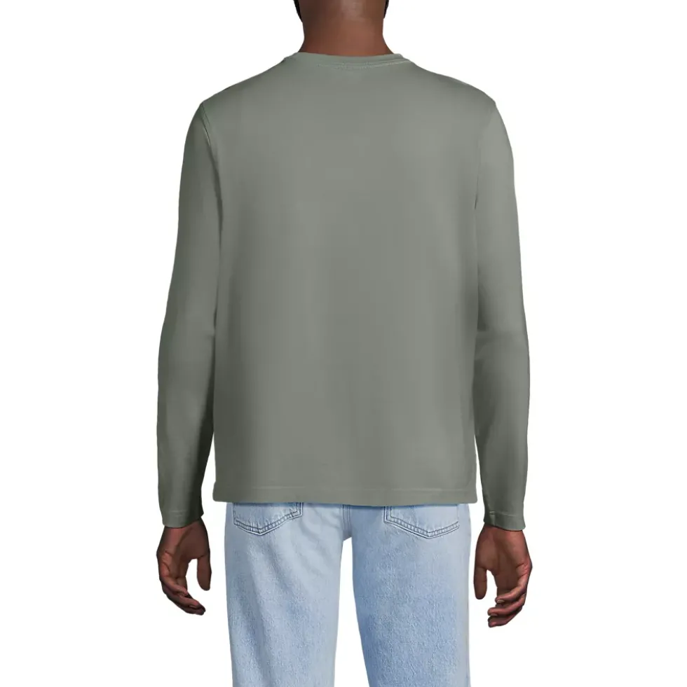 Men's Long Sleeve Cotton Supima Tee