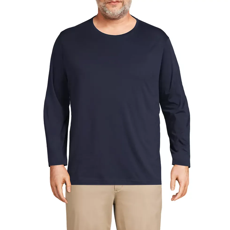 Men's Long Sleeve Cotton Supima Tee