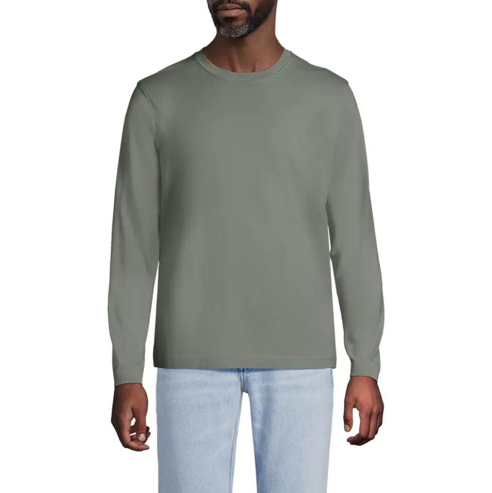 Men's Long Sleeve Cotton Supima Tee