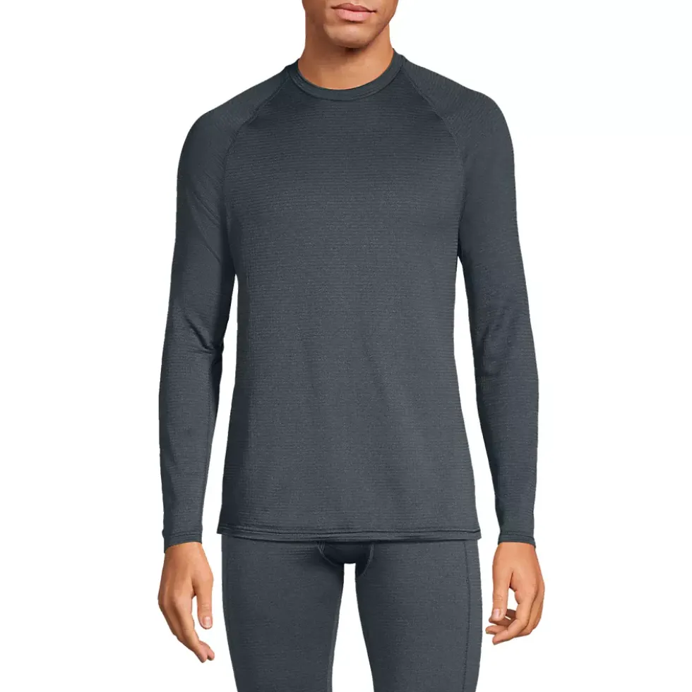 Men's Long Sleeve Crew Neck Expedition Thermaskin Long Underwear Top