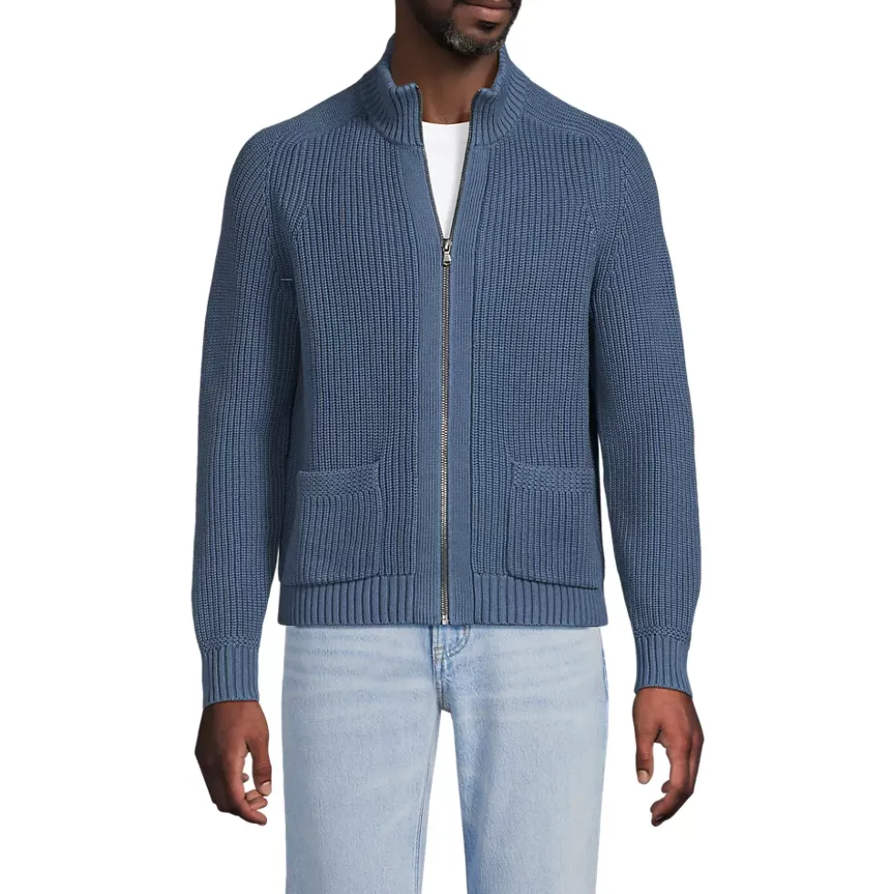 Men's Long Sleeve Drifter Full Zip Cardigan Sweater