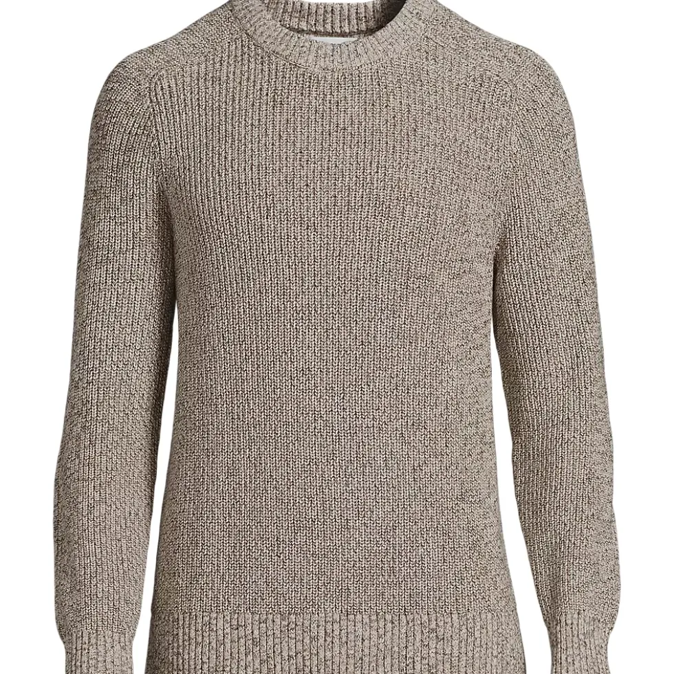 Men's Long Sleeve Drifter Marl Crewneck Sweater