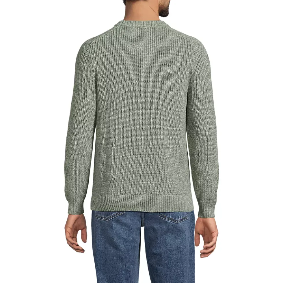 Men's Long Sleeve Drifter Marl Crewneck Sweater
