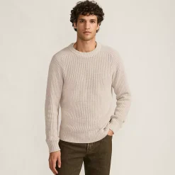 Men's Long Sleeve Drifter Marl Crewneck Sweater