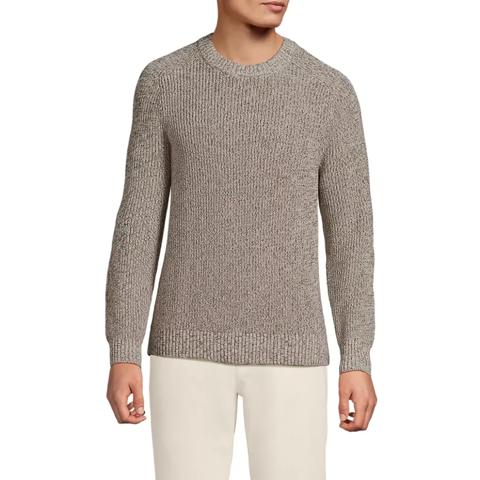 Men's Long Sleeve Drifter Marl Crewneck Sweater