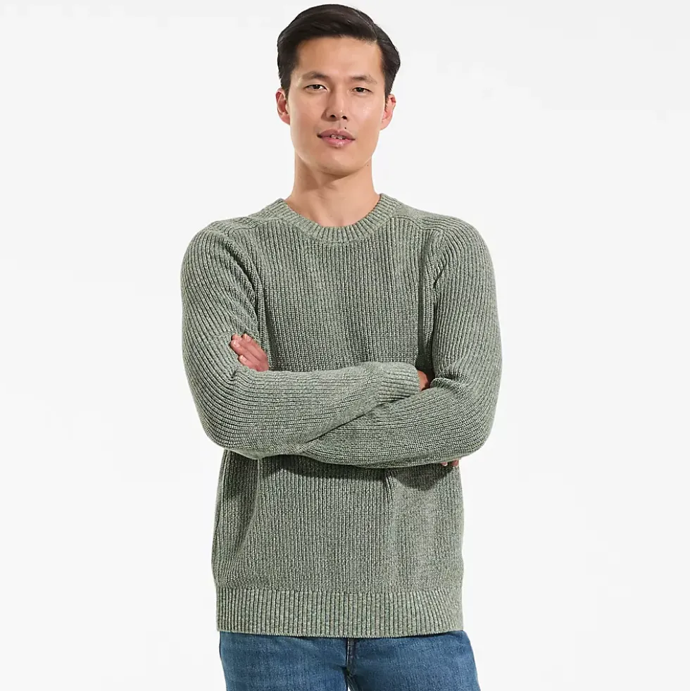 Men's Long Sleeve Drifter Marl Crewneck Sweater