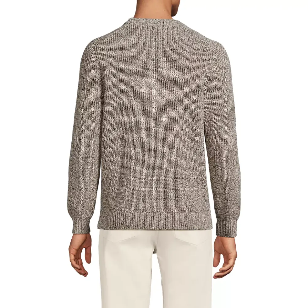 Men's Long Sleeve Drifter Marl Crewneck Sweater