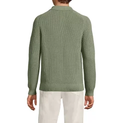 Men's Long Sleeve Drifter Polo Sweater