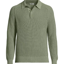 Men's Long Sleeve Drifter Polo Sweater