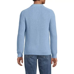 Men's Long Sleeve Drifter Polo Sweater