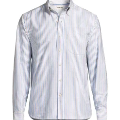 Men's Long Sleeve Easy Fit Sail Rigger Oxford Shirt