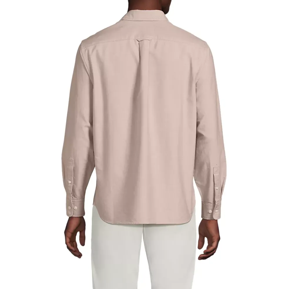 Men's Long Sleeve Easy Fit Sail Rigger Oxford Shirt