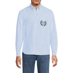 Men's Long Sleeve Easy Fit Sail Rigger Oxford Shirt