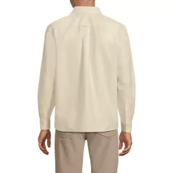 Men's Long Sleeve Easy Fit Sail Rigger Oxford Shirt