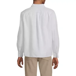Men's Long Sleeve Easy Fit Sail Rigger Oxford Shirt