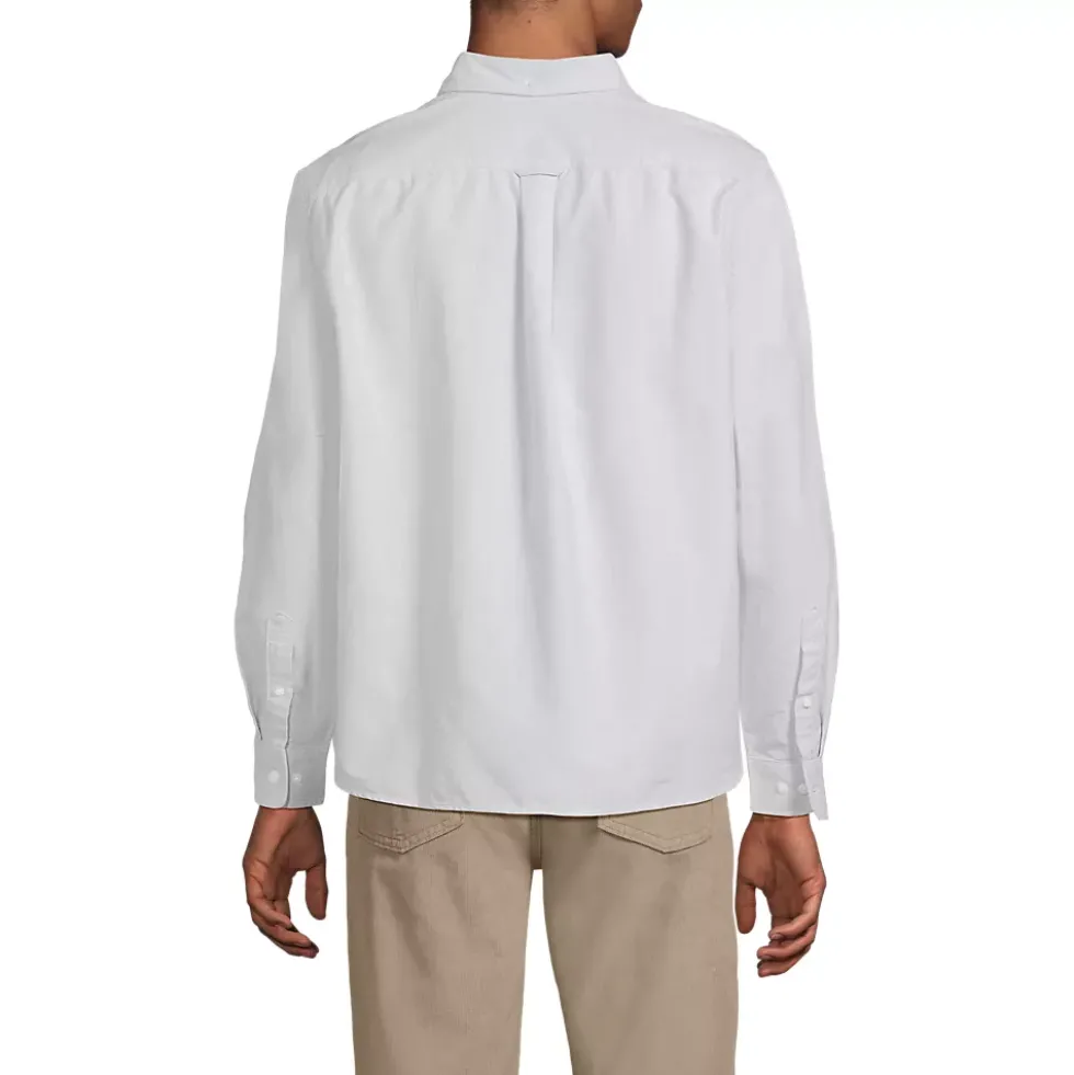 Men's Long Sleeve Easy Fit Sail Rigger Oxford Shirt