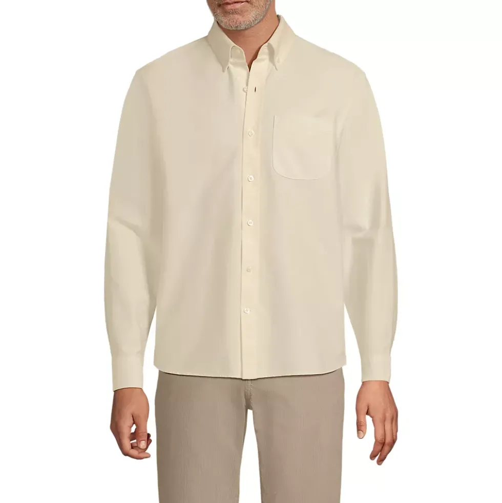 Men's Long Sleeve Easy Fit Sail Rigger Oxford Shirt