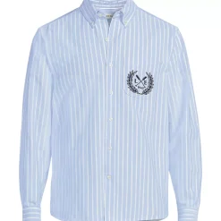 Men's Long Sleeve Easy Fit Sail Rigger Oxford Shirt