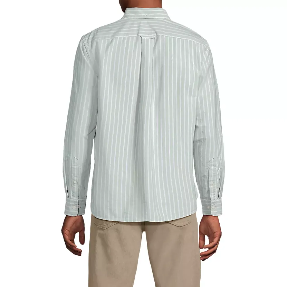 Men's Long Sleeve Easy Fit Sail Rigger Oxford Shirt