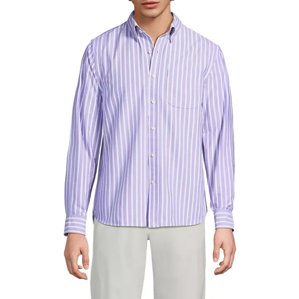 Men's Long Sleeve Easy Fit Sail Rigger Oxford Shirt