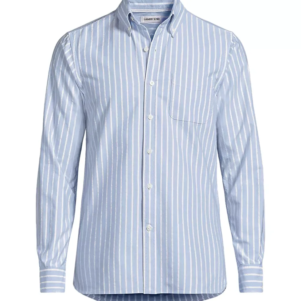 Men's Long Sleeve Easy Fit Sail Rigger Oxford Shirt