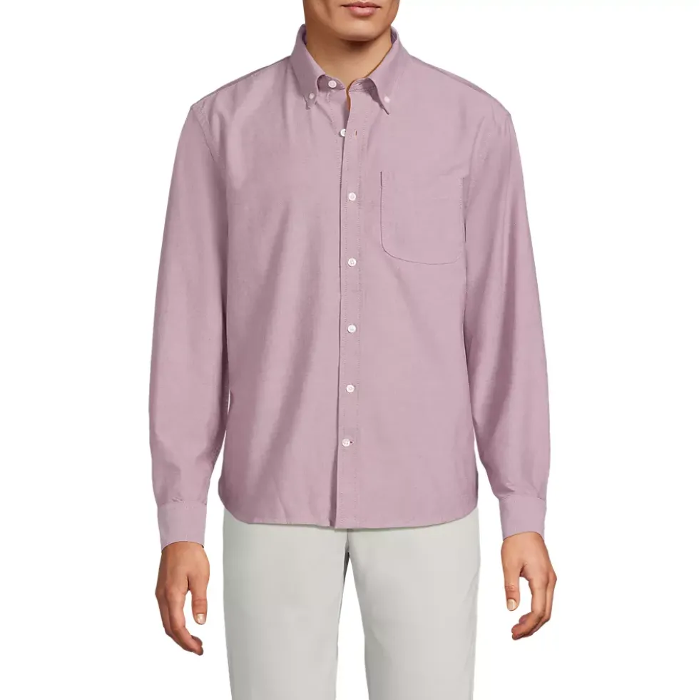 Men's Long Sleeve Easy Fit Sail Rigger Oxford Shirt