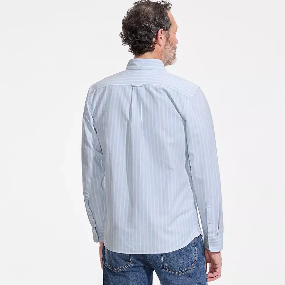 Men's Long Sleeve Easy Fit Sail Rigger Oxford Shirt