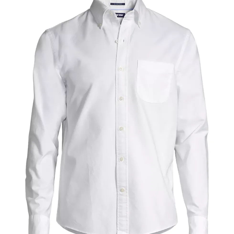 Men's Long Sleeve Easy Fit Sail Rigger Oxford Shirt