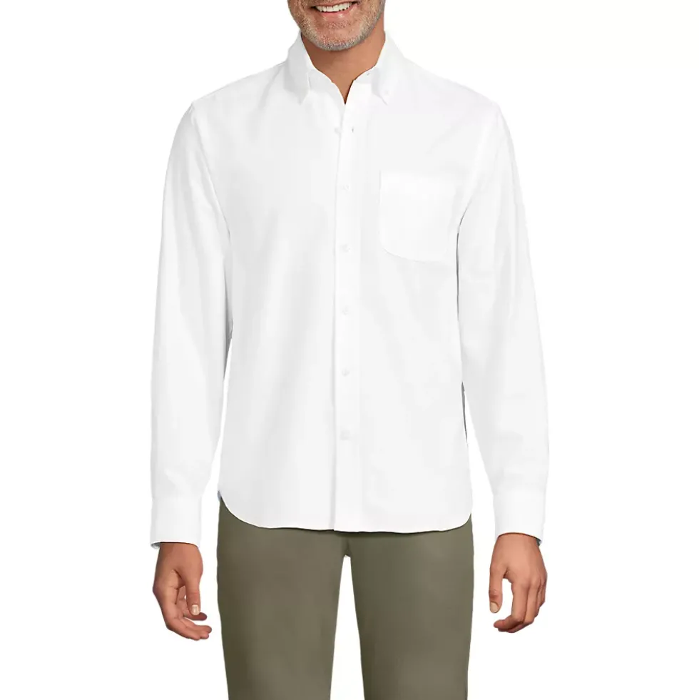 Men's Long Sleeve Easy Fit Sail Rigger Oxford Shirt