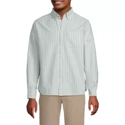 Men's Long Sleeve Easy Fit Sail Rigger Oxford Shirt