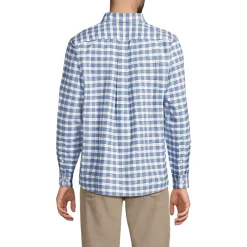 Men's Long Sleeve Easy Fit Sail Rigger Oxford Shirt