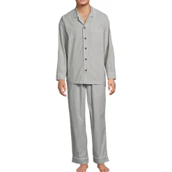 Men's Long Sleeve Essential Pajama Set