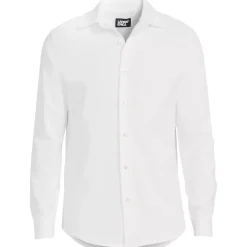 Men's Long Sleeve Knit Oxford Shirt