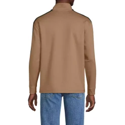 Men's Long Sleeve Knit Twill Track Full Zip