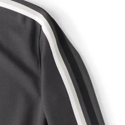 Men's Long Sleeve Knit Twill Track Full Zip