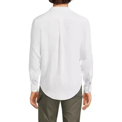 Men's Long Sleeve Linen Shirt