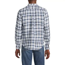 Men's Long Sleeve Linen Shirt