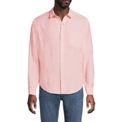 Men's Long Sleeve Linen Shirt