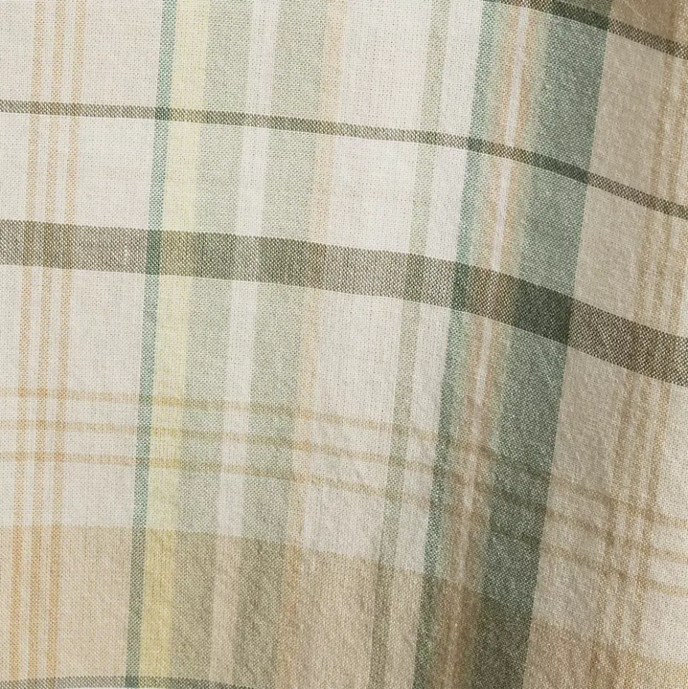 Men's Long Sleeve Madras Shirt