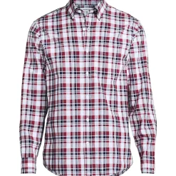 Men's Long Sleeve Madras Shirt