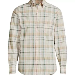 Men's Long Sleeve Madras Shirt