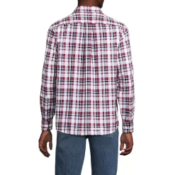Men's Long Sleeve Madras Shirt