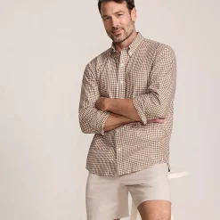 Men's Long Sleeve Poplin Shirt