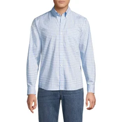 Men's Long Sleeve Poplin Shirt