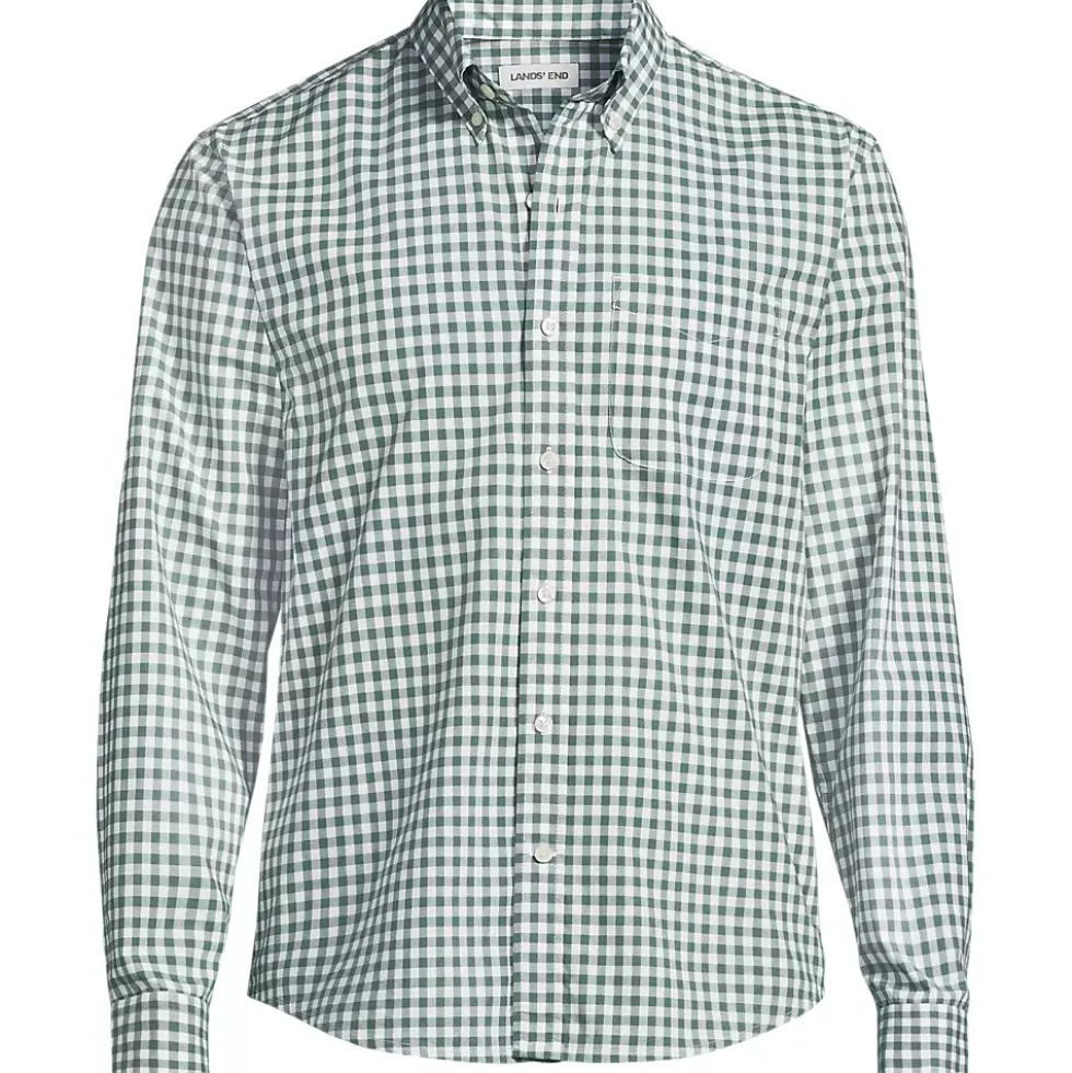Men's Long Sleeve Poplin Shirt