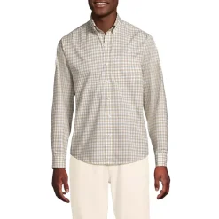 Men's Long Sleeve Poplin Shirt