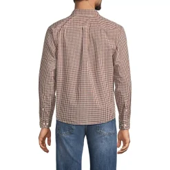 Men's Long Sleeve Poplin Shirt